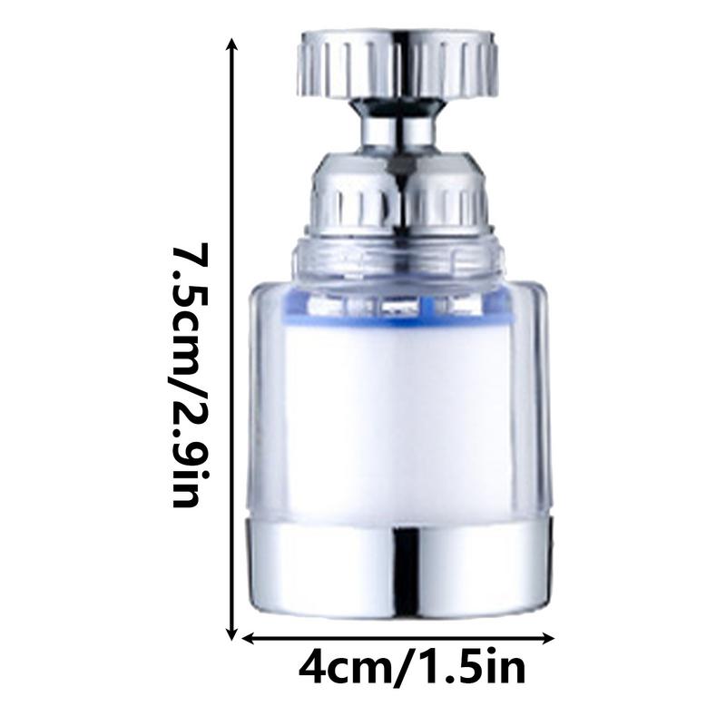 Water Faucet Filter Sink Filter Faucet Filter Faucet Mount 360 Rotation Sink Purifier Bathroom Sink Water Filter Sink Faucet