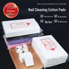Nail Art Remover Pads - 1000 Pcs, Durable, Lint-Free Cotton Wipes for Polish Removal and Cleaning