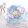 1pc Kawaii Ice Cream Sundae with Cherry Topping - Cute Dessert Illustration for Fans, Travelers, Everyday Use, Festive Gift, Auto-Open Close Umbrella,