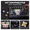 MechLands AJAZZ ALUX68 HE Aluminum Rapid Trigger Gaming Keyboard Magnetic Switch Wired Hall Effect Keyboard 8K Polling Rate Latency with RGB Backlight