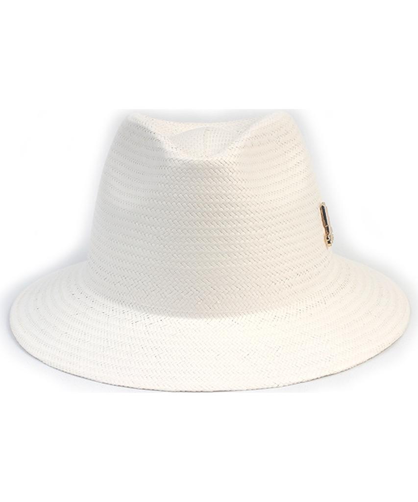 Yunibeosyeolkemiseuteuli Summer Gentle White Short Fedora