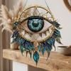 Eye Shape Evil Eye Decoration 2D Flat Hanging Pendant Wall Decoration Sun Catcher  Garden Decor