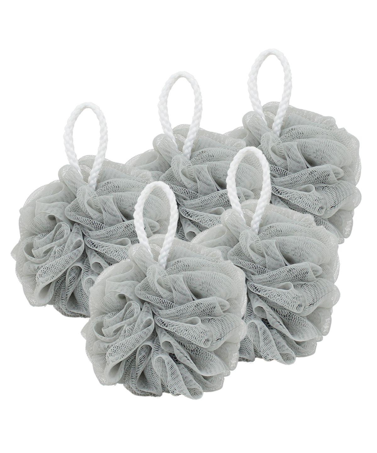 Super Soft Shower Ball Gray 5P