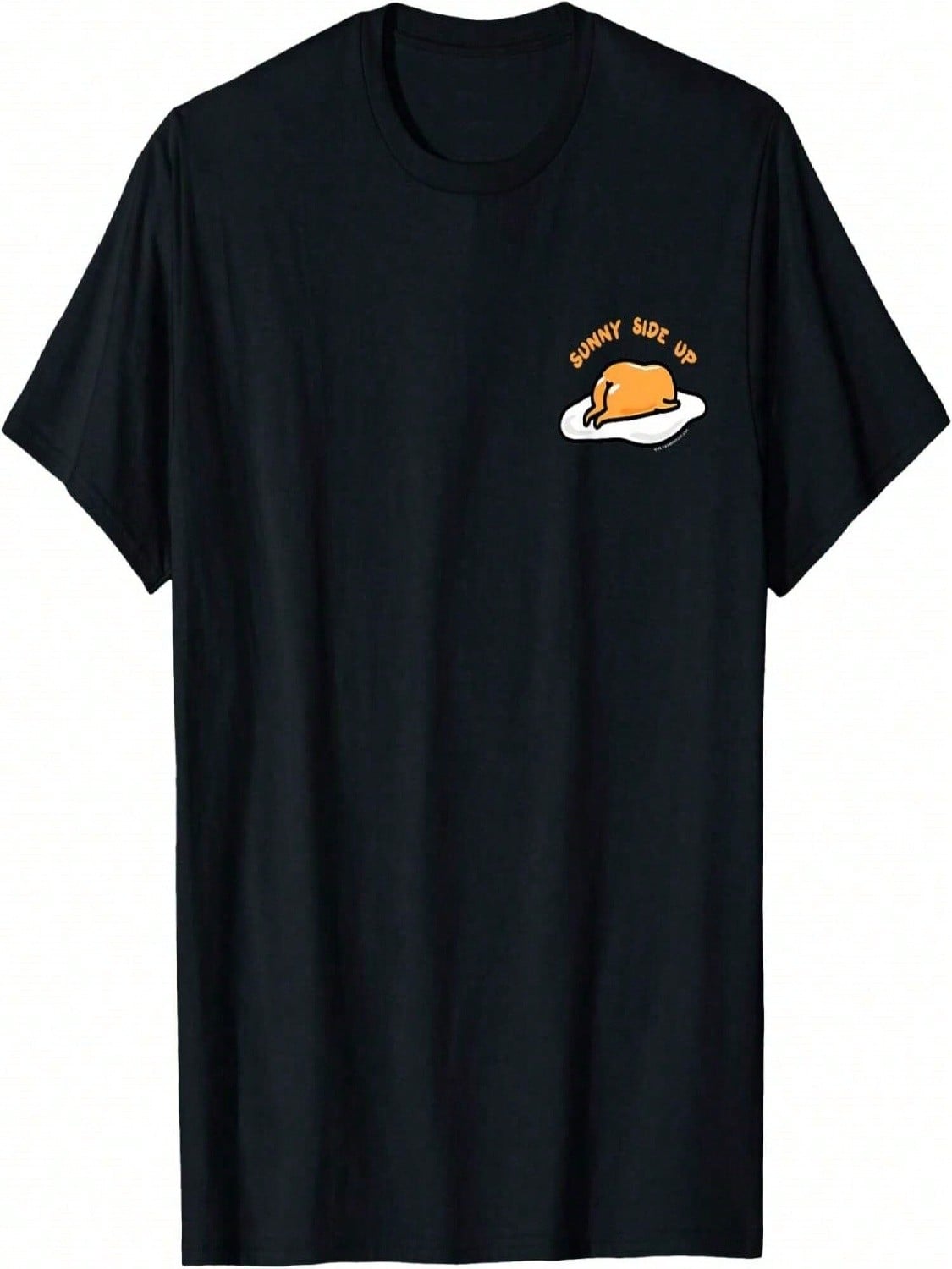 Футболка Gudetama Ленивое Яйцо Солнечная Сторона Вверх Футболка S