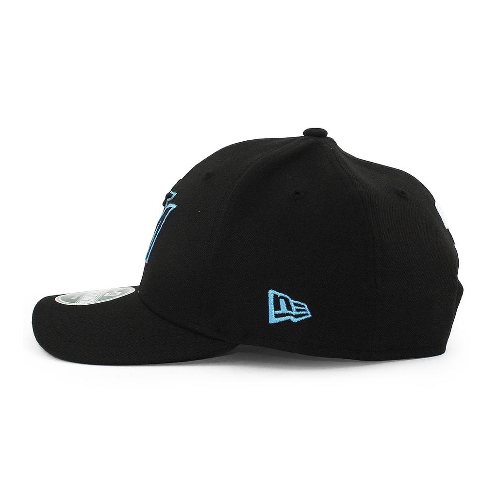 New Era 9FORTY M-CROWN Snapback Miami Marlins MLB ON-FIELD AUTHENTIC PLAYER REPLICA SNAPBACK CAP Black MIAMI MARLINS Hat Blue Major League 940MC