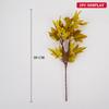 Fall Artificial Maple Leaf Flowers Bouquet for Home Room Decor Wedding Marriage Party Decoration Fake Plant Garden Vase Ornament