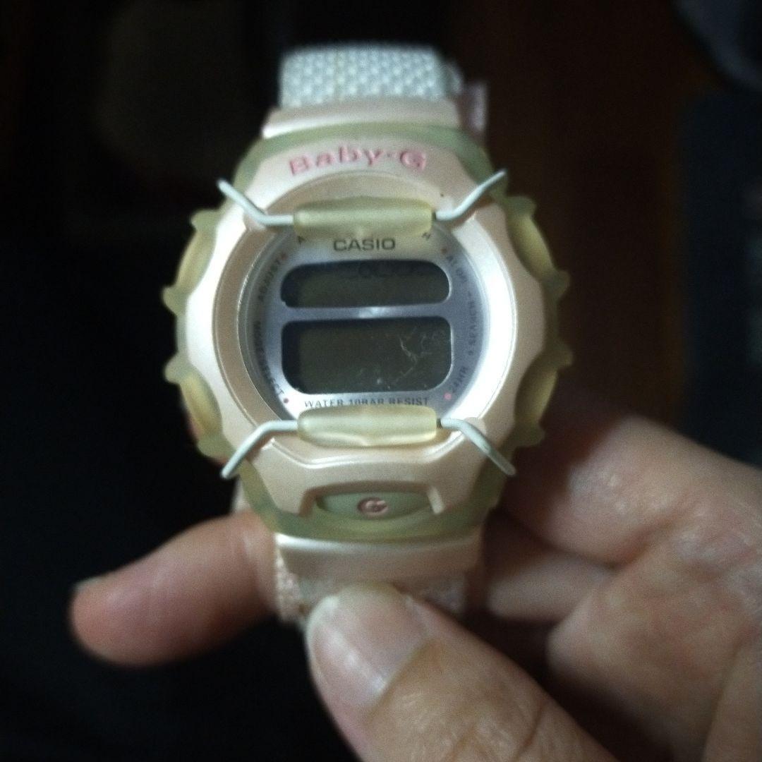 Used CASIO Baby-G Digital Watch Pink