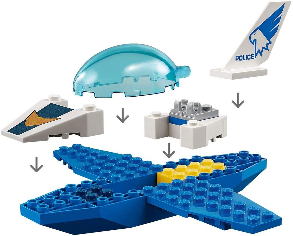 LEGO City Jet Patrol 60206 Block Toy Boy