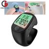 LCD Digital Tasbih Tally Counter Smart Electronic Muslims Tasbeeh Finger Counter for Prayer Time Vibration Reminder Waterproof