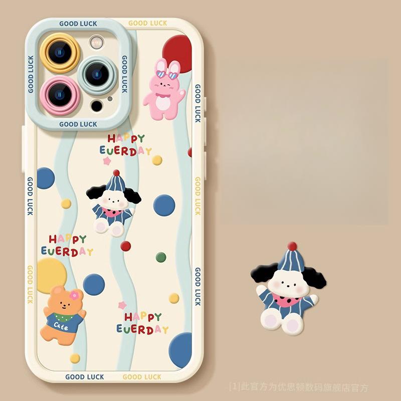 

Мультяшный Подходит для Apple IPhone 16 Чехол для мобильного телефона 15plus14 Силиконовый Мягкий чехол 13mini Противоударный 12promax iPhone SE (3rd Generation)