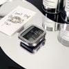 Suitable for applewatchS10/11 double-row drill case Apple Watch iwatch9876se hollow half-pack case