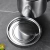 1.3L Oil Can Kitchen Oil Filter Cup Household Filter Mesh Oil for Tank Pot Leak Oil Leaking Storage Stainless Steel Mate