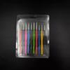 Colored Soft Handle Crochet Hook Set for DIY Knitting: Fine Crochet Hook with Sweater Needles & Lace Crochet Tools