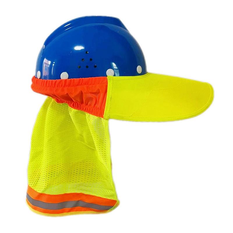 Letní sluneční clona Bezpečnostní přilba Ochranná přilba Kryt Helmy Reflexní čepice Okraj Reflexní kryt čepice Pro stavební dělníky