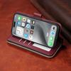 Luxury Zipper Wallet Leather Case For iPhone 16 Pro Max 15 Plus 14 13 12 Flip Magnetic 9 Card Ultra Thin Phone Cover Lanyard