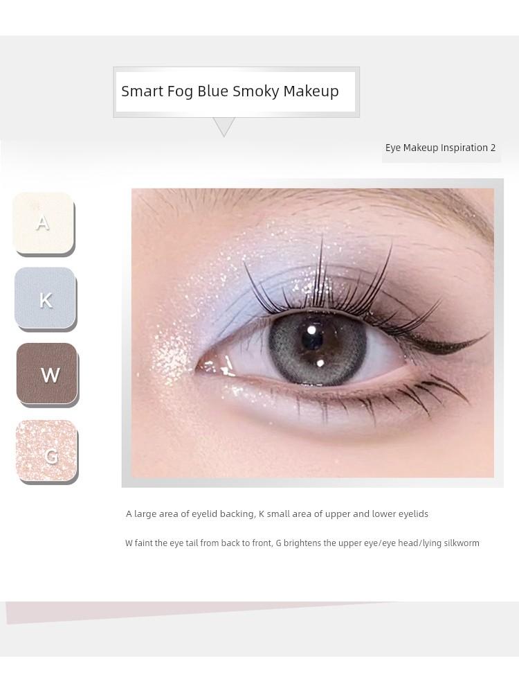 Novo Ice Eye Shadow Matte Waterproof Eighteen Xiaohongshu