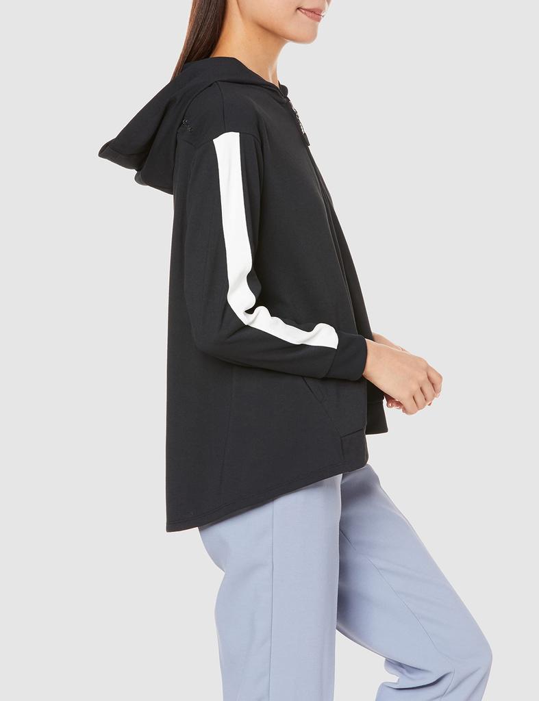 UV Protection S Hoodie, Sweat-Wicking, Quick-Drying, UPF15, B2MC2731, Black,