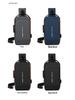 Borsa a tracolla antifurto da uomo per moto - Borsa da petto casual estiva a spalla singola con lucchetto a combinazione