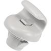Auto Sonnenblenden Halter Clip, Sonnenblenden Halter Haken Clips Aufhänger, für Nissan Sentra 2015-2019, Kunststoff, Nr. 96409CG000, Grau Auto Zubehör