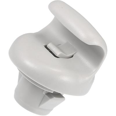 Auto Sonnenblenden Halter Clip, Sonnenblenden Halter Haken Clips Aufhänger, für Nissan Sentra 2015-2019, Kunststoff, Nr. 96409CG000, Grau Auto Zubehör