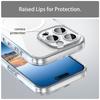 For iPhone 15 Pro Max Phone Case, Magnetic Shockproof Transparent Cover for iPhone 15 Pro Max