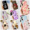 For Xiaomi Redmi Note 13 Pro Plus Back Cover Soft Silicone Flower Stylish Luxury Phone Case Redmi Note 13 Pro 13Pro+ Funda Clear