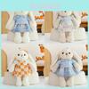 Cute Cartoon Bunny Plush Toy With Pp Cotton Filling For Kids Gift And Sleep Companion