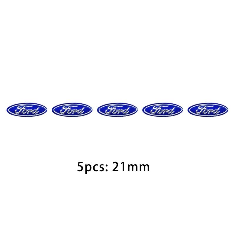 

Car Sticker 2025 Hot New 5/10Pcs 21mm Car Control Key Emblem Stickers Accessories Fit For Ford Ranger C-Max S-Max Focus MK3 Gala 21mm