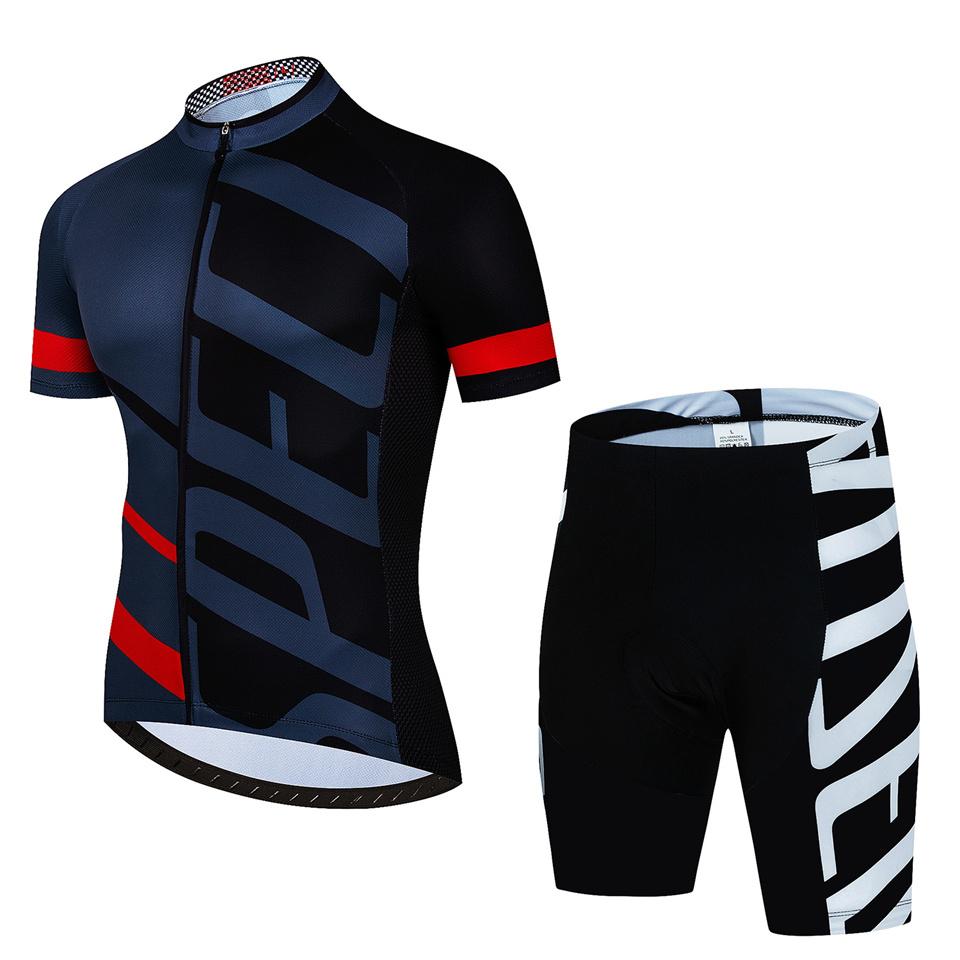 2024 New Cycling Set Bike Uniform Summer Cycling Jersey Set Road Bicycle Jerseys MTB Bicycle Wear Breathable Cycling Clothing