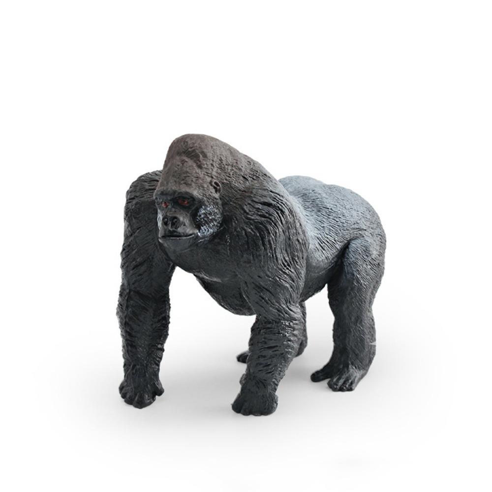 PVC Simulation Gorilla Animal Toy Handmad Chimpanzee Action Figure  Kids Birthday Gift