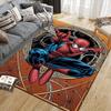 1pc Spider-Man Printed Carpet: Rectangle Rug for Living Room, Bedroom, Office, Home Decor, Kitchen, Non-slip, Game Area Rug