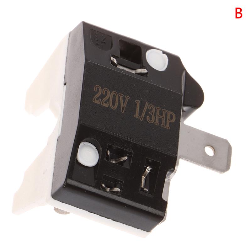 Qp1/2 1/3 1/4 1/5 1/6Hp Starter Relay 1 Pin Refrigerator Starter Relay Refrigerator Overload Protector For Refrigeration
