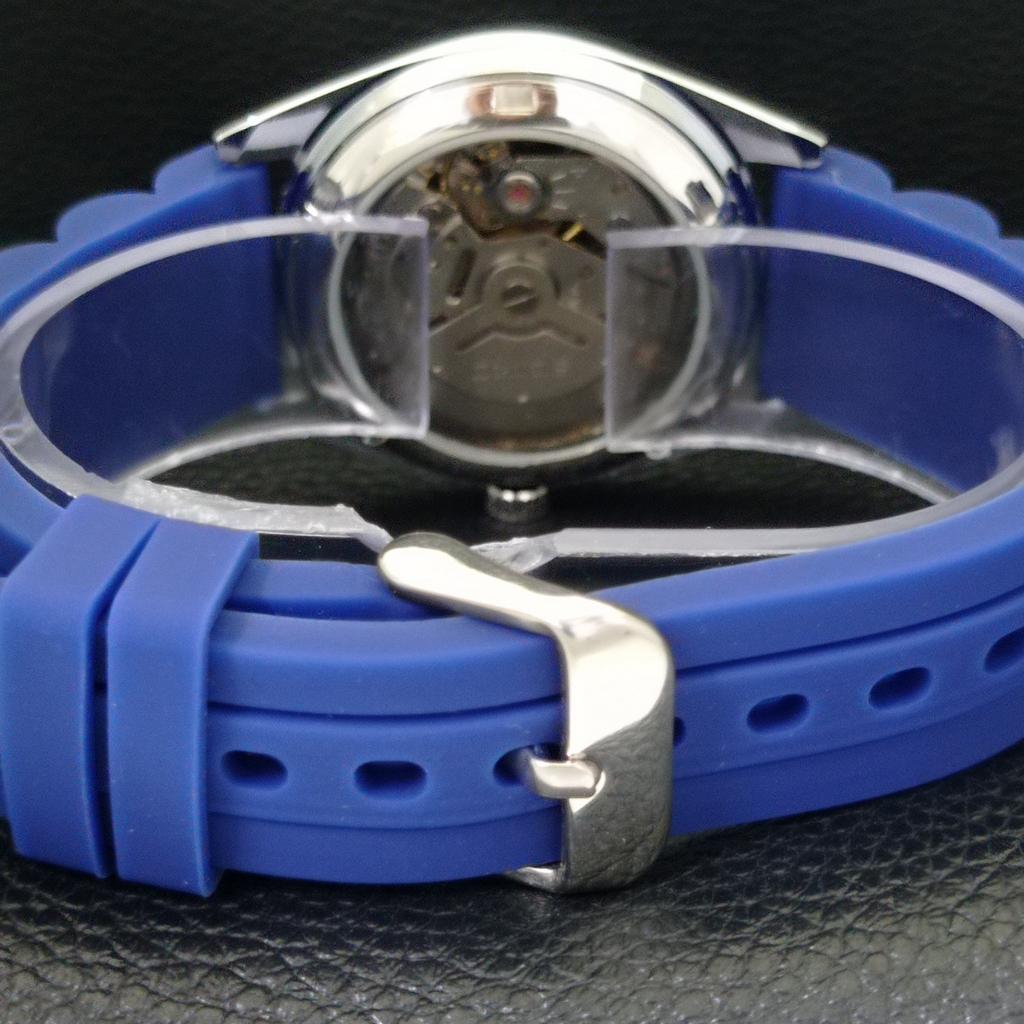 AUTOMATIC VINTAGE REFURBISHED SEIKO 5 JAPAN 6309A MENS BLUE DIAL WATCH a441244-4 Sk-a441244
