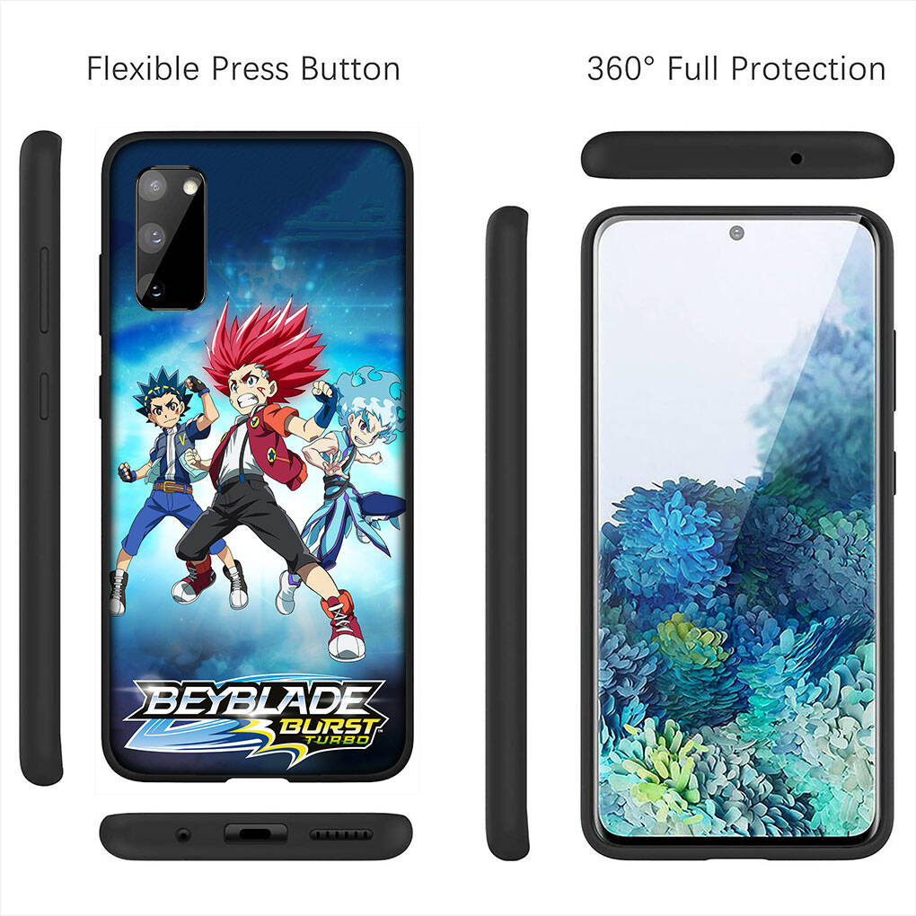 for Motorola Moto Edge 70 60 50 G54 G86 Samsung Galaxy S25 iPhone 17 16 15 Xiaomi Redmi Note 14 Pro Max Phone Case Anime Beyblade Burst Finish Cover