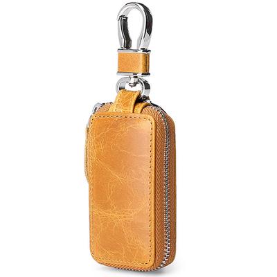 Harukita Key Case, Smart Key Case, Car Key Case, PU Leather, Genuine Leather, Chainring,