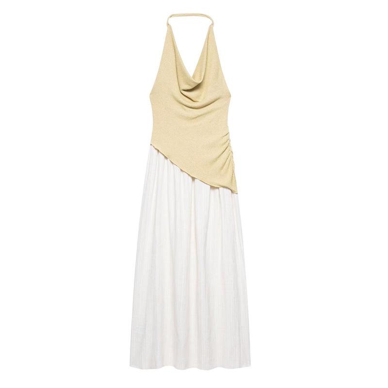

TAOP&ZA Women s Elegant Slimming Halter Dress - Summer 1165001 Large
