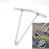 Rolling Doors Utility Tool Versatile Lifter Sewer Stainless Steel Durable Well Lid Hook Open Manhole Cover