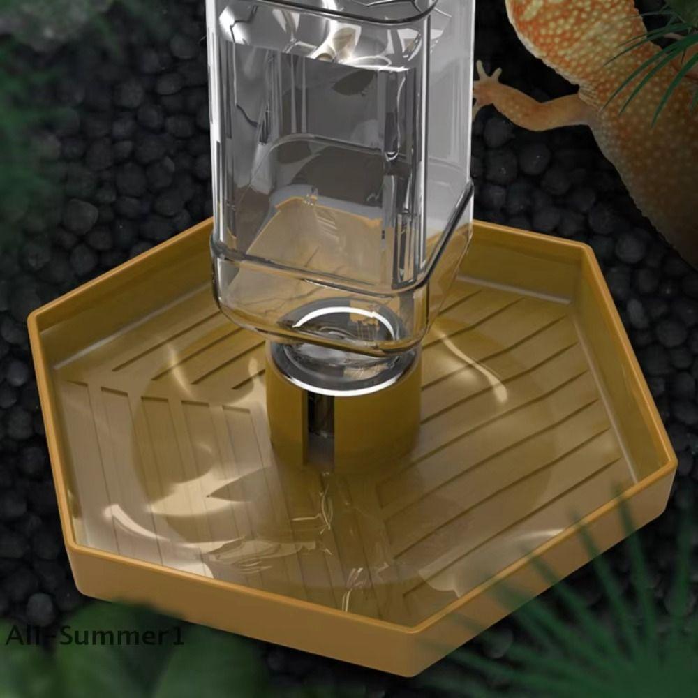 Detachable Turtle Water Bowl Stable Lizard Food Feeder Pet Supplies Reptiles Water Feeder  Vivarium