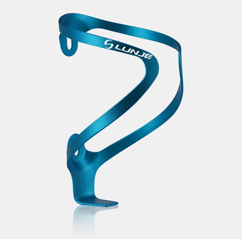 Bicycle Water Bottle Cage Ultra-Lightweight Aluminum Monolithic Construction Rounded Edges Non-Marring Durable Secure Fit