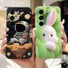 For Itel Power 70 Casing Cute Alien Panda Cover Soft Silicone Phone Case For Itel Power 70 Power70 Fundas Capa Coque