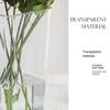 Plastic Transparent Vase Unbreakable Box Planter Creative Desktop Organization  Home Decoration
