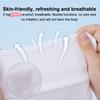 Adjustable Tracheal Cannula Throat Curtain Tracheostomy Tube Wind Cap Dust Cover for Patient Care Nursing White Black Nude