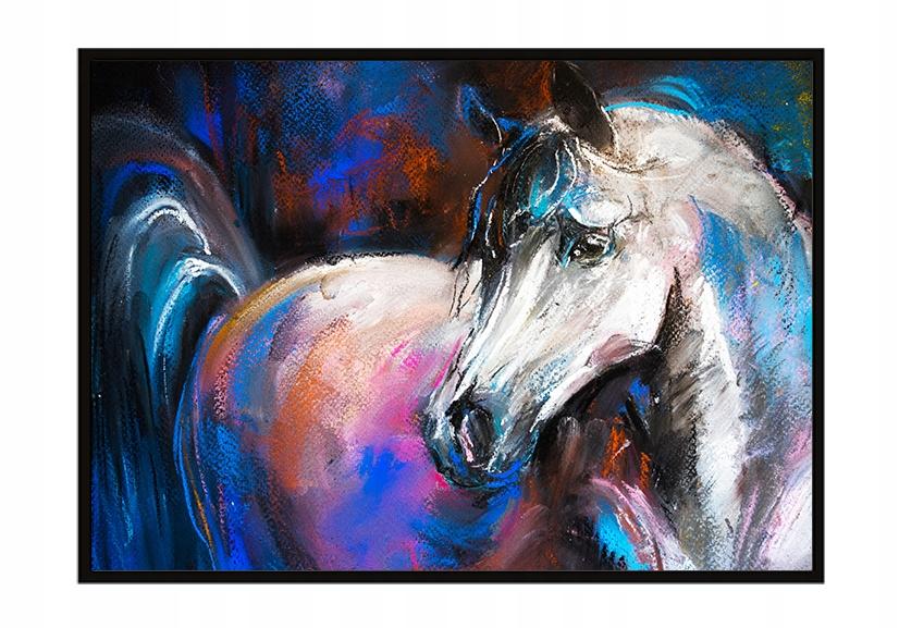 Picture poster In a frame 43x33 cm Horse P1203