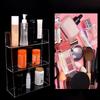 Clear Acrylic Organizer Shelf For Cosmetic Perfume Skincare Makeup Toy Spices Stand Tabletop Vanity Tray Shelf Display Showcase