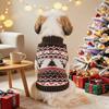 Pet Outfits Pet Sweater Xmas style Dog Turtleneck Soft Winter Dog Clothes  Pet