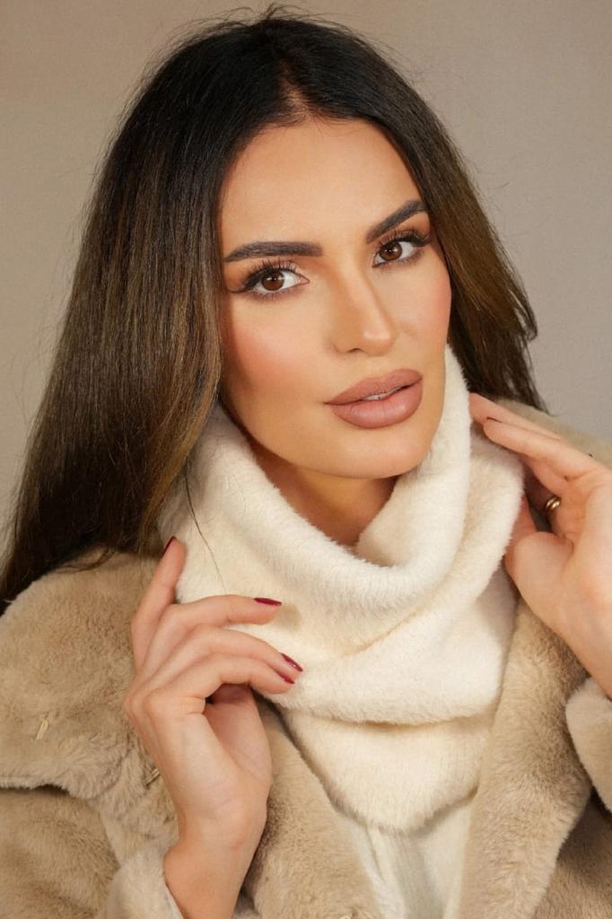 Women' Winter Cowl-05 Beige Color