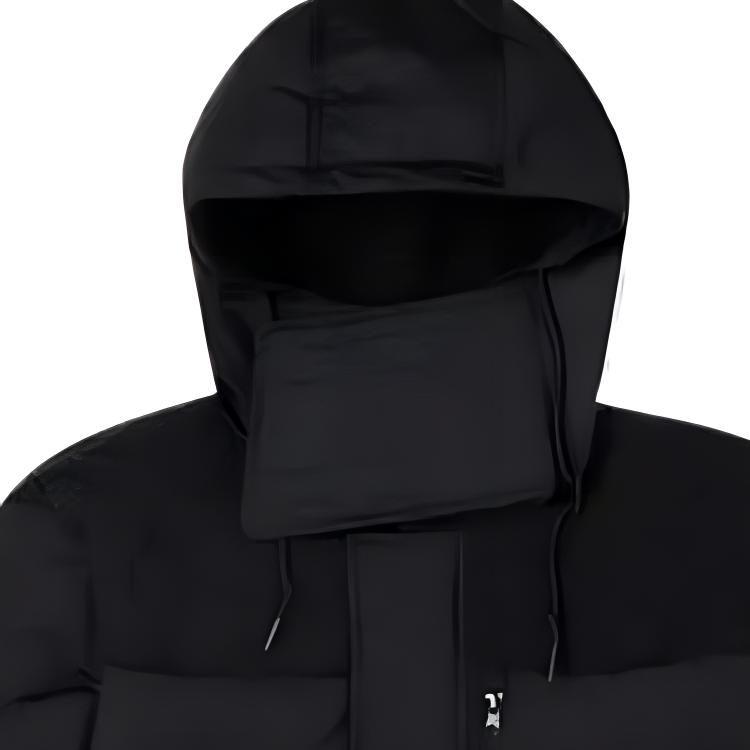 Converse Down Jackets Men's Black Hooded Moderate Other 10021971-A01