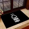 Red Tree Forest Logo Themed Anti-Slip Rugs - Polyester Home Decor, Suitable for Bedrooms, Living Rooms, Doorways, Studios, and Decorations