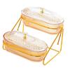 Dried Fruit Salad Plate Multi Use Nuts Tray for Candy Dried Fruits Appetizer