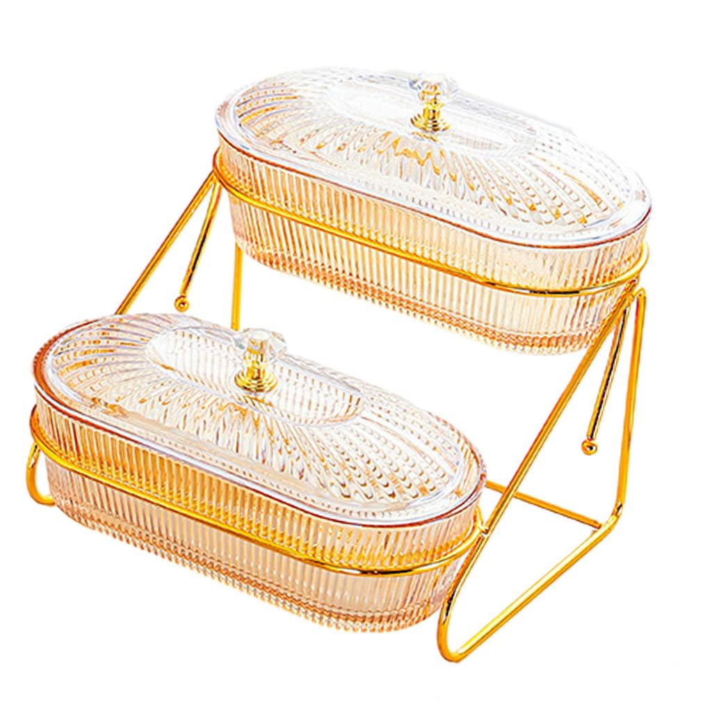 Dried Fruit Salad Plate Multi Use Nuts Tray for Candy Dried Fruits Appetizer